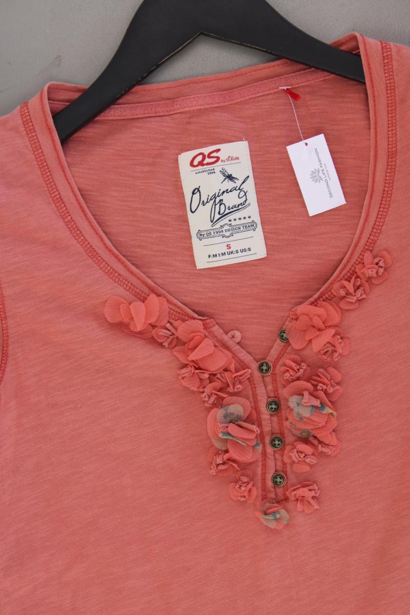 QS by s.Oliver T-Shirt Gr. S Kurzarm orange
