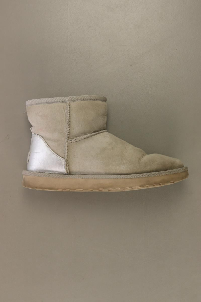 UGG Australia Stiefeletten Gr. 38 grau aus Leder