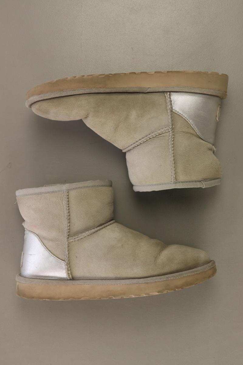 UGG Australia Stiefeletten Gr. 38 grau aus Leder