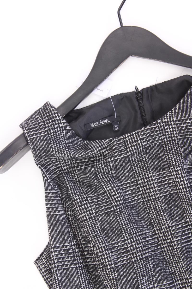 Marc Aurel Bleistiftkleid Gr. 38 neuwertig Ärmellos grau aus Wolle