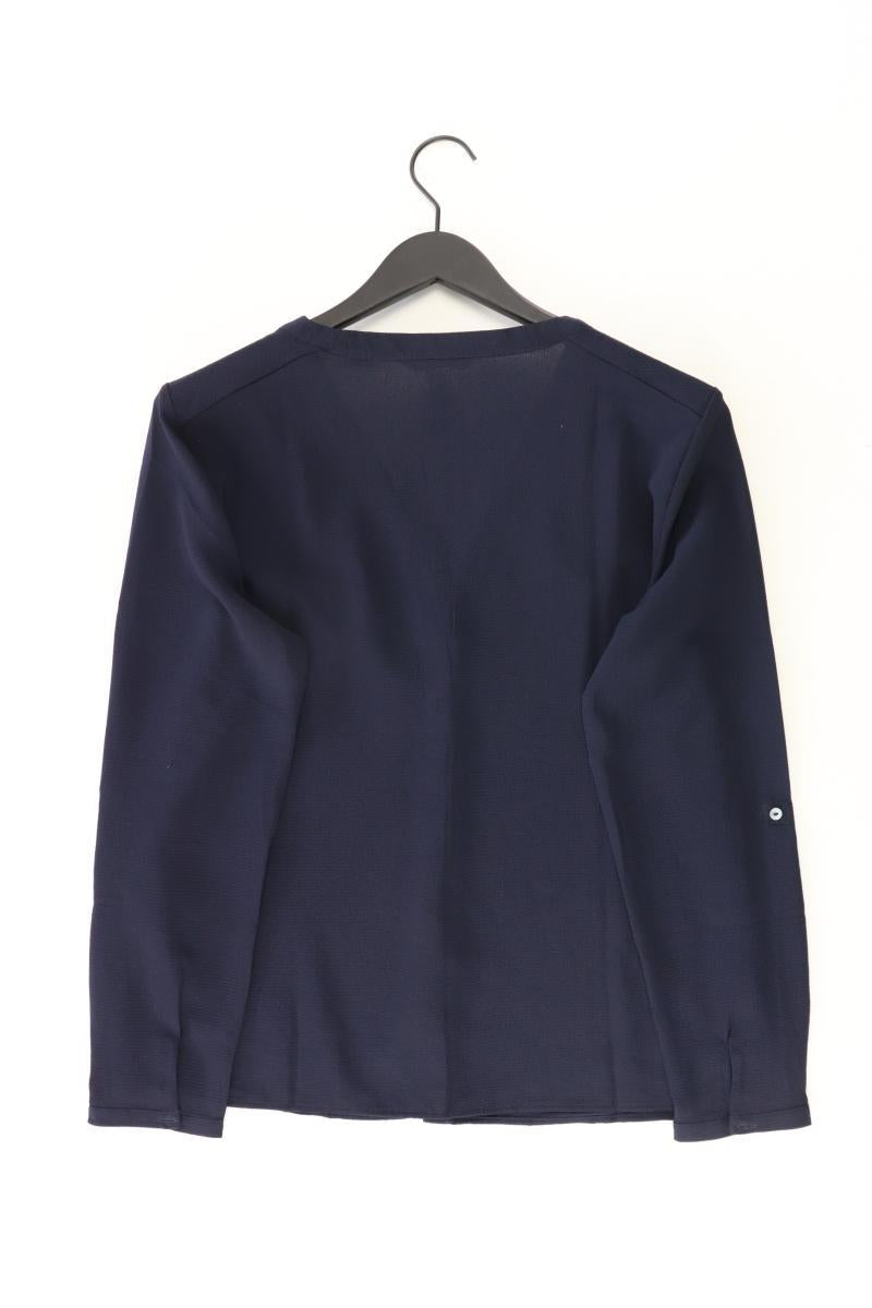 Only Langarmbluse Gr. 42 blau aus Polyester
