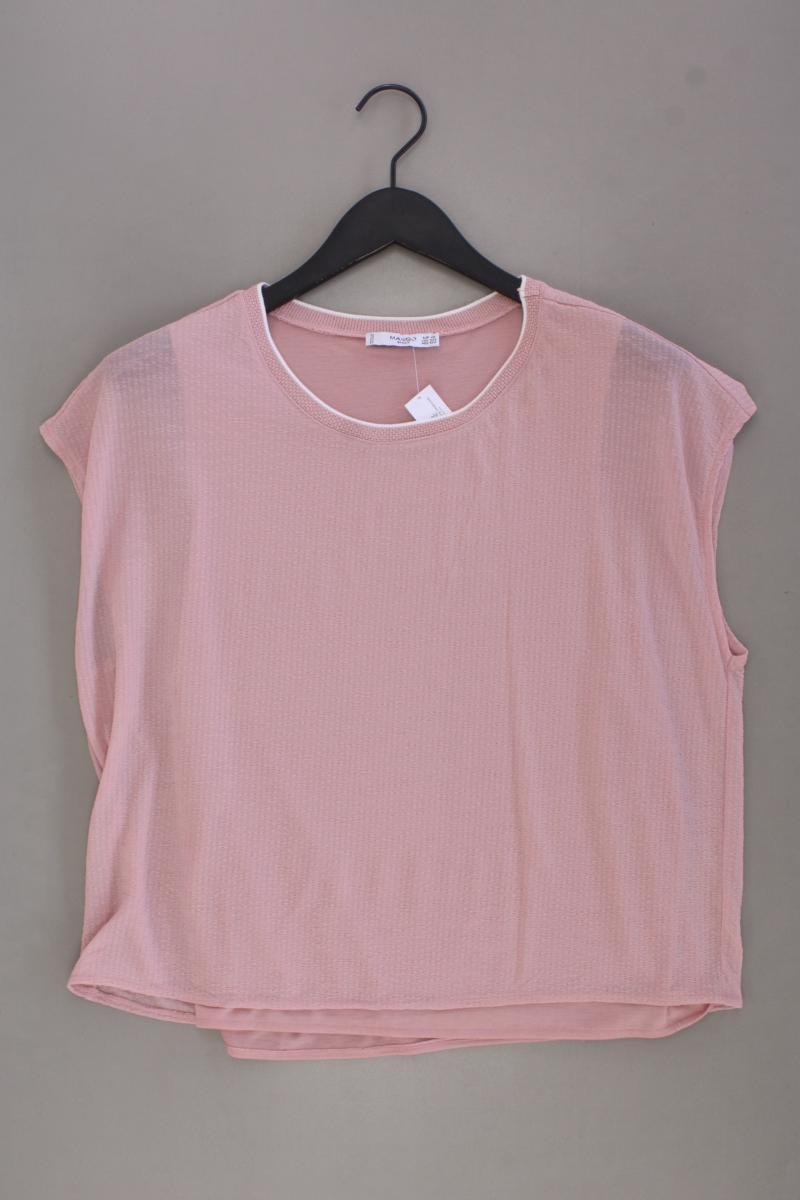 Mango Kurzarmbluse Gr. XS rosa