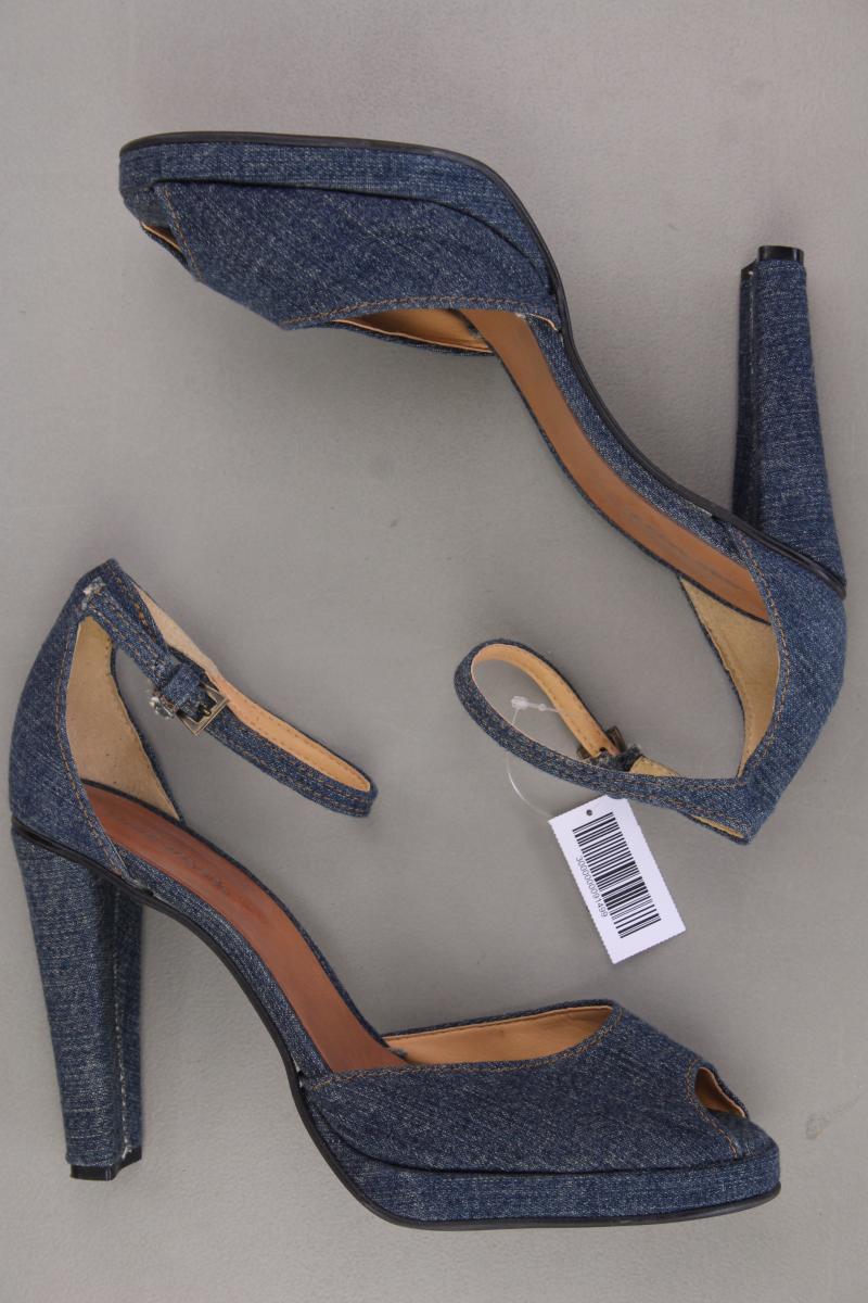 Miss Sixty High Heels Gr. 39 neuwertig blau