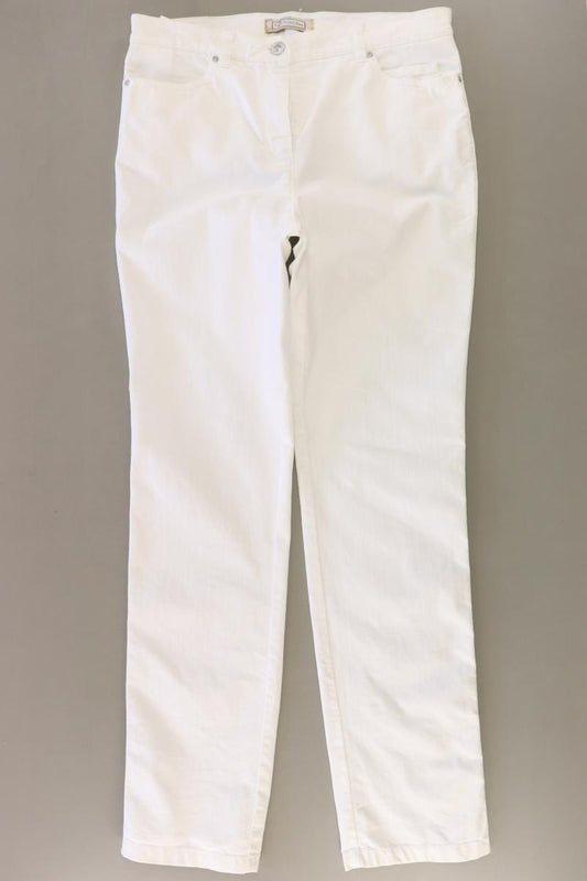 TONI Straight Jeans Gr. 40 weiß aus Baumwolle