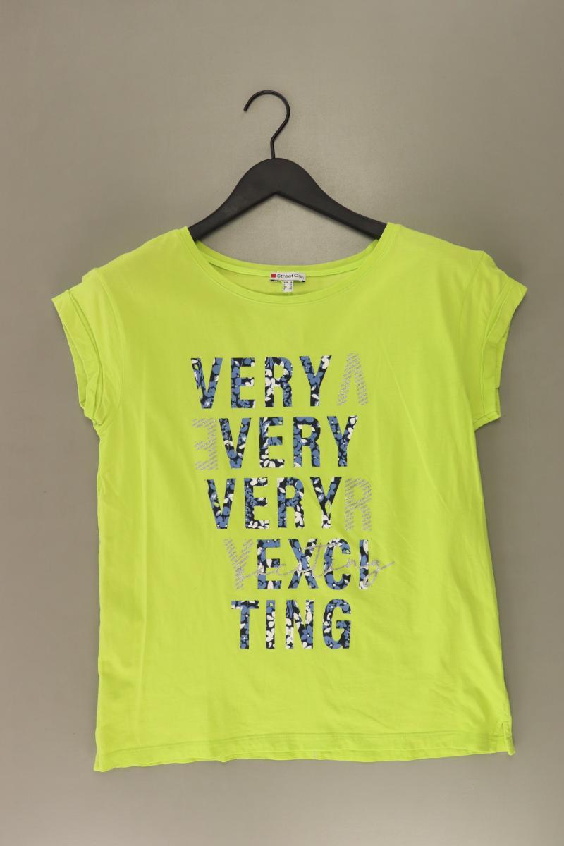Street One T-Shirt Gr. 38 Kurzarm gelb