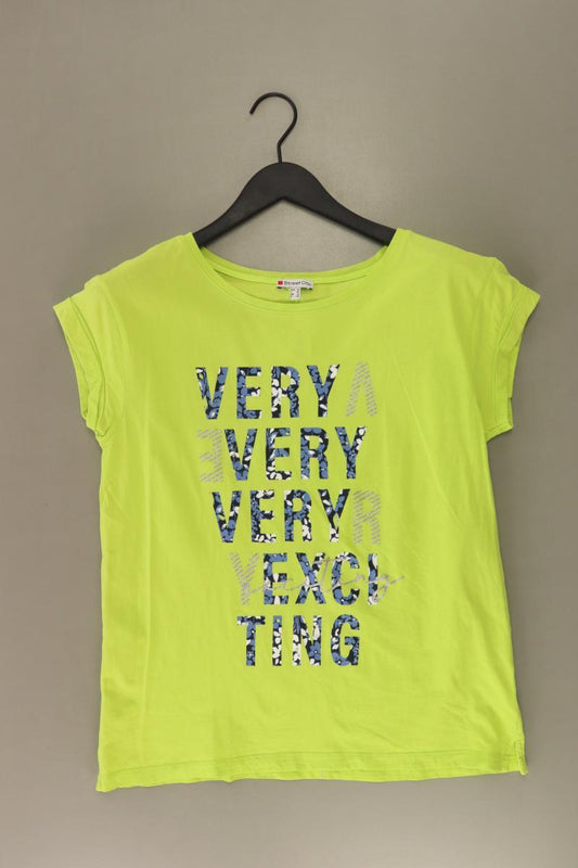 Street One T-Shirt Gr. 38 Kurzarm gelb