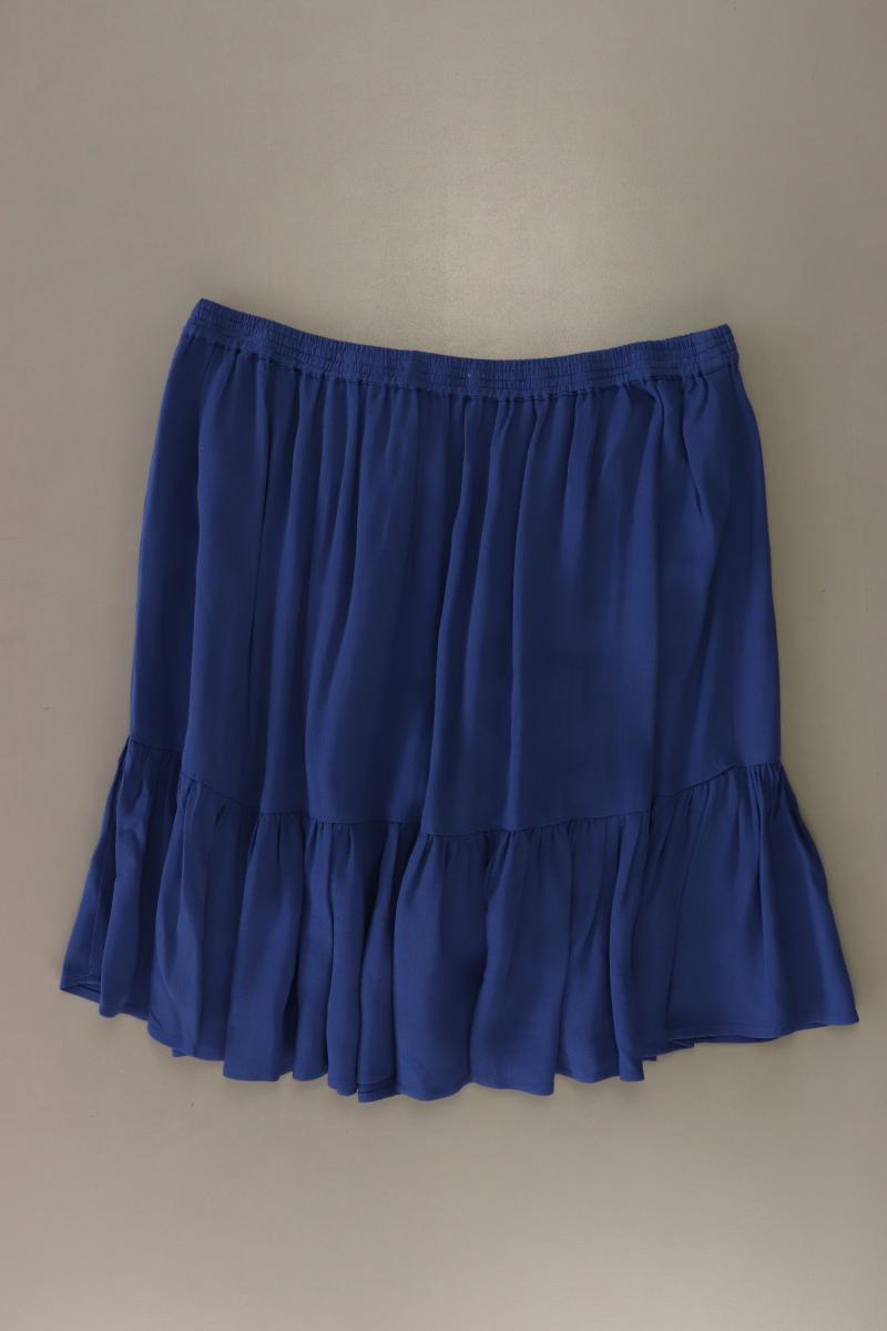By Bar Amsterdam Stretchrock Gr. L neuwertig blau aus Viskose