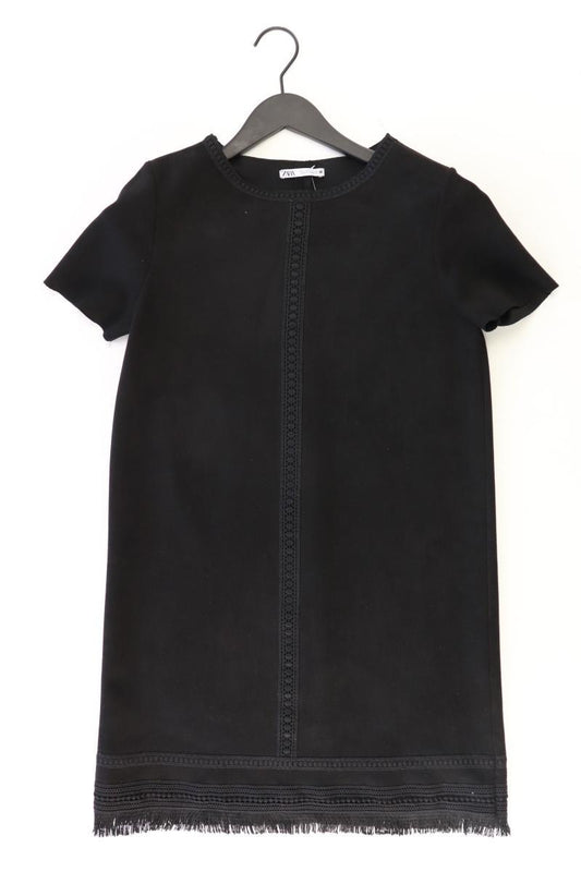 Zara Kurzarmkleid Gr. S schwarz