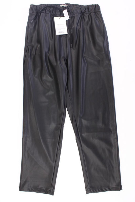 The New Society Kunstlederhose Gr. M neu mit Etikett schwarz aus Polyamid