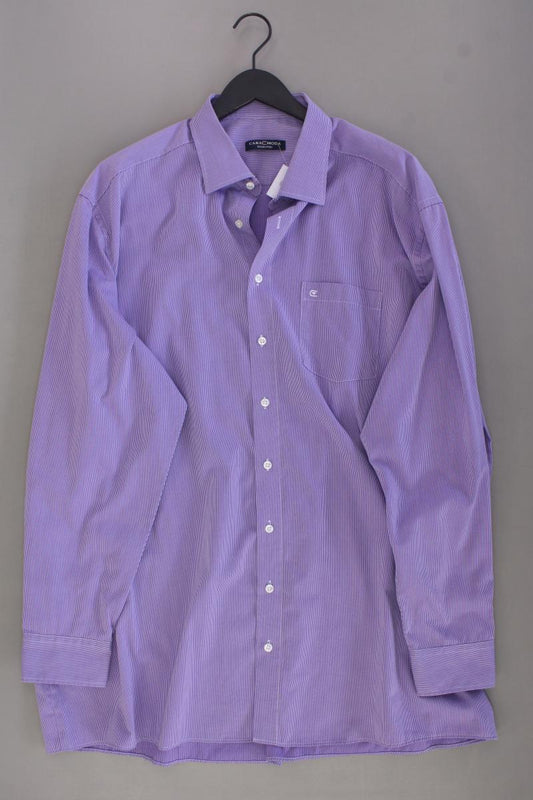 Casa Moda Langarmhemd für Herren Gr. Hemdgröße 48 gestreift neuwertig lila
