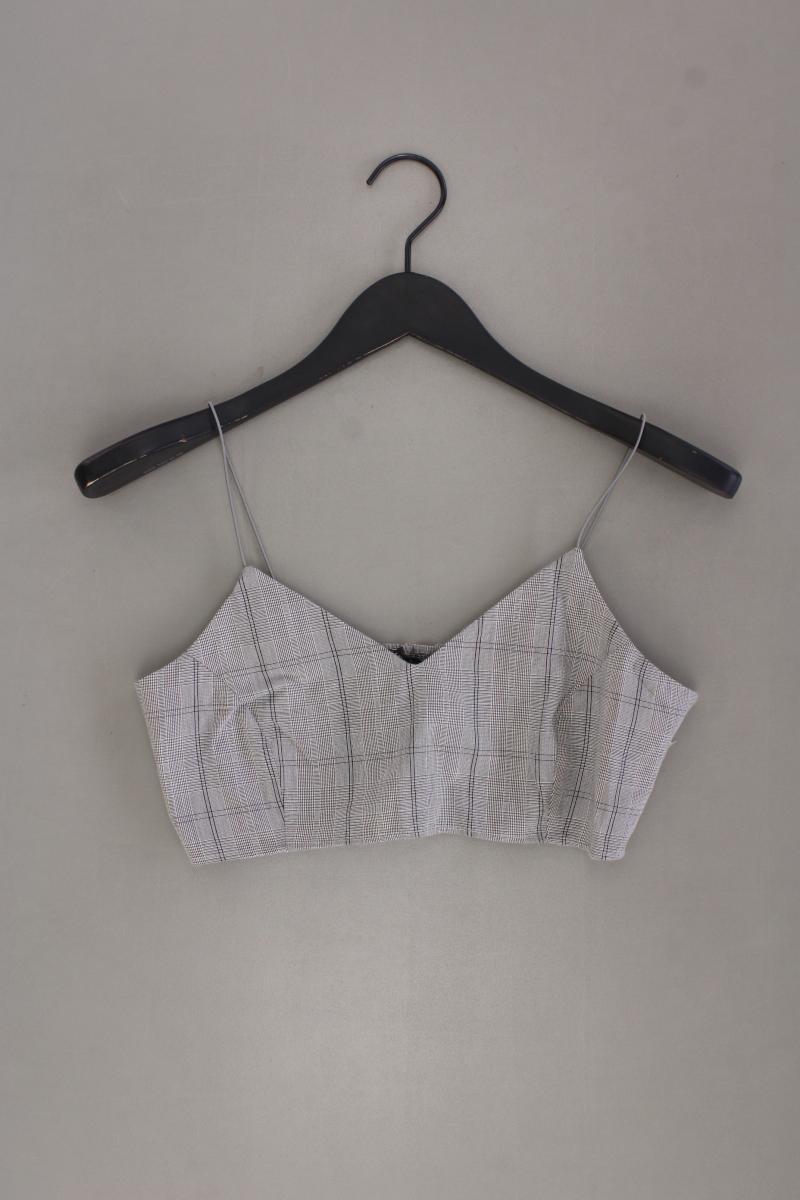 Zara Crop Top Gr. XS grau