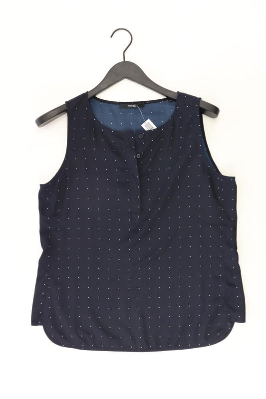 someday. Ärmellose Bluse Gr. 38 gepunktet blau aus Polyester