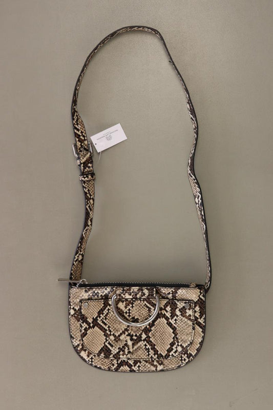 Zara Bauchtasche mit Tierdruck braun aus Kunstleder