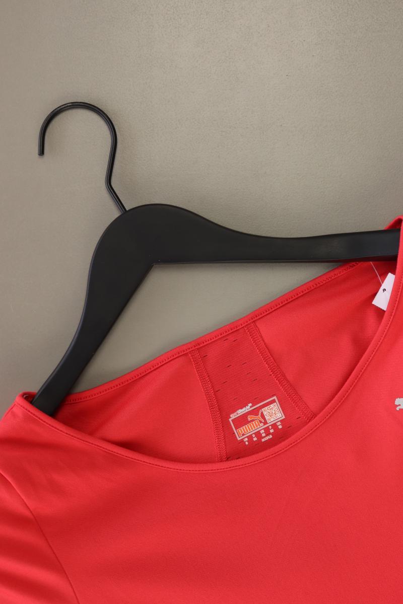 Puma Sportshirt Gr. 36 Kurzarm rot aus Polyester