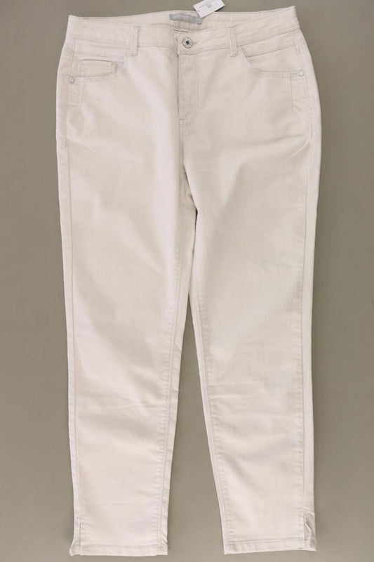 Strauss Straight Jeans Gr. 40 weiß aus Baumwolle