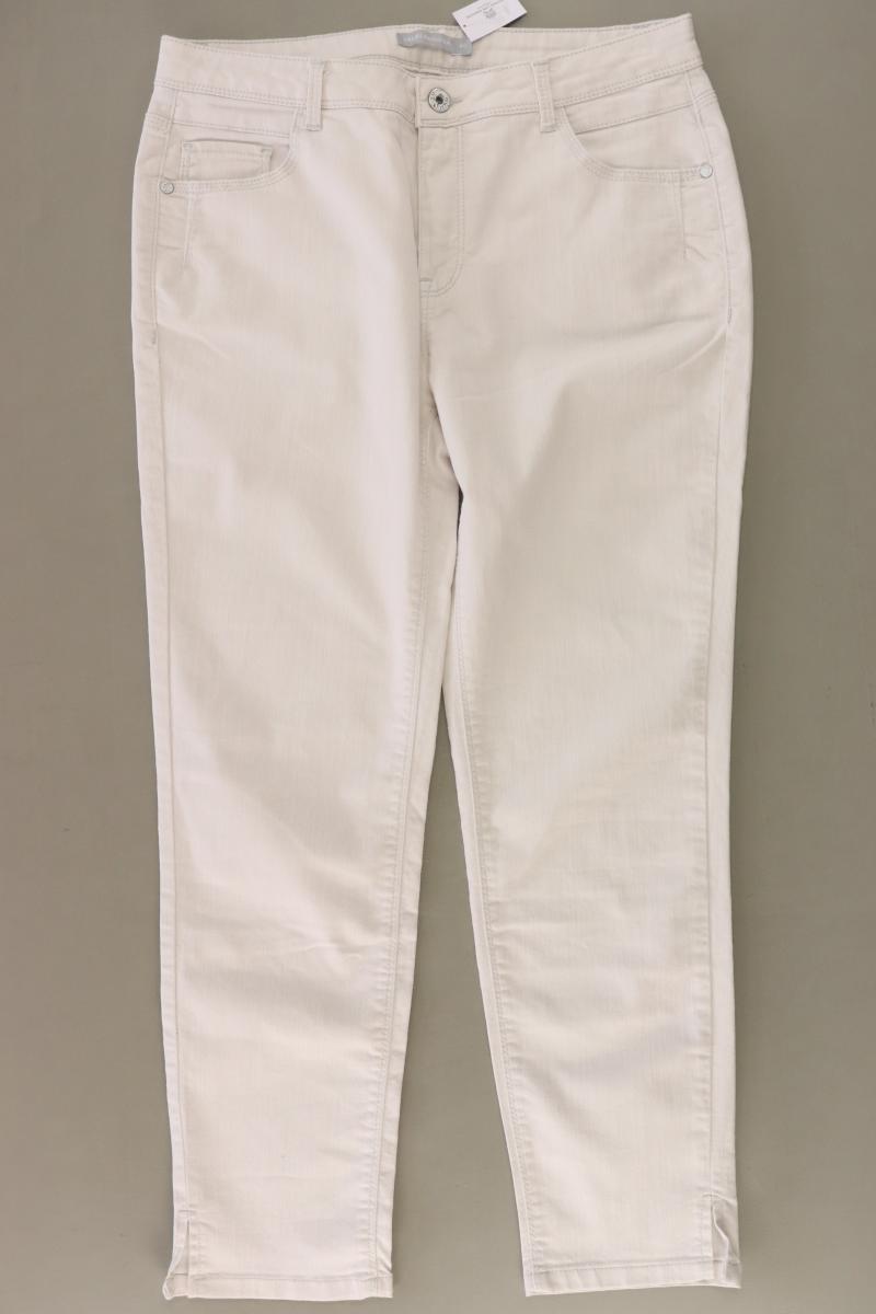 Strauss Straight Jeans Gr. 40 weiß aus Baumwolle