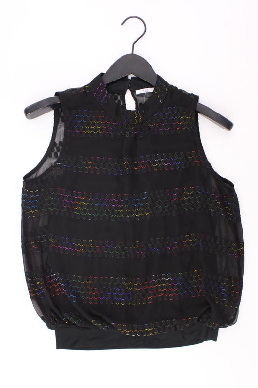 edc by Esprit Ärmellose Bluse Gr. M neuwertig schwarz aus Polyester