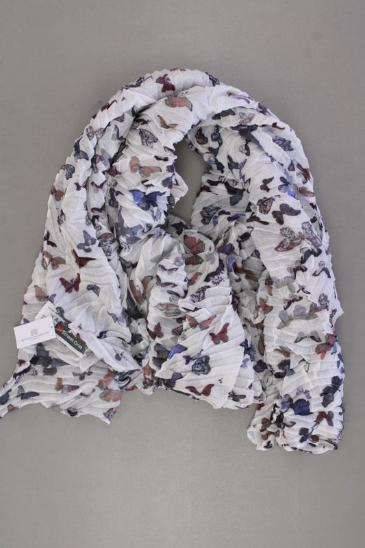 Street One Tuch mit Schmetterlingsmuster neuwertig mehrfarbig aus Polyester