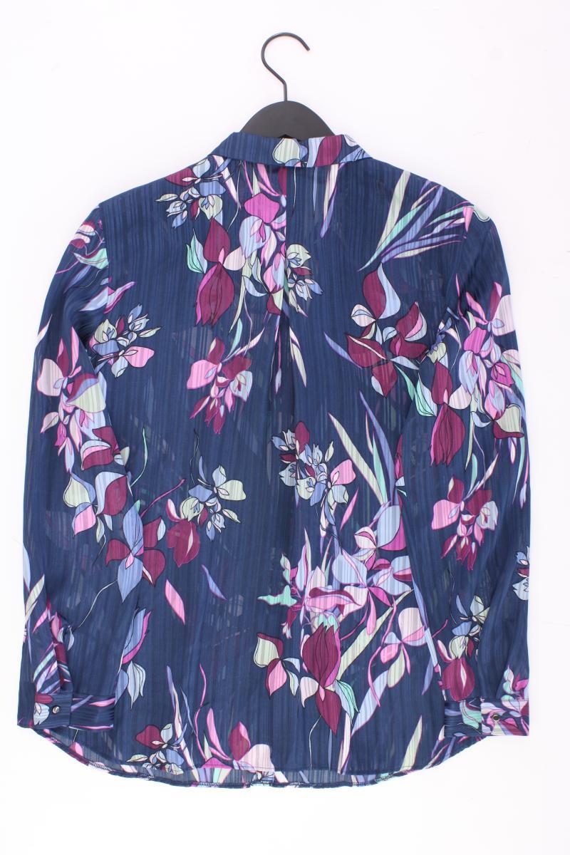 Esprit Langarmbluse Gr. 38 mit Blumenmuster neuwertig mehrfarbig aus Polyester