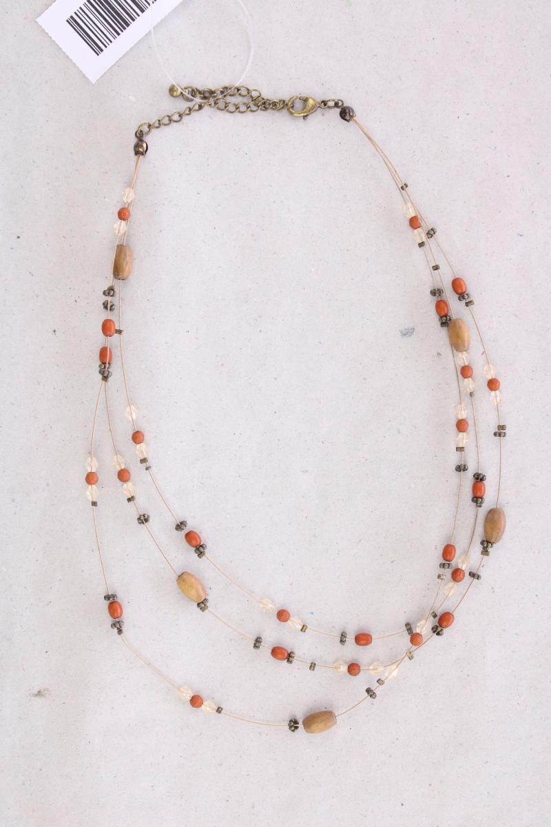 Halskette braun