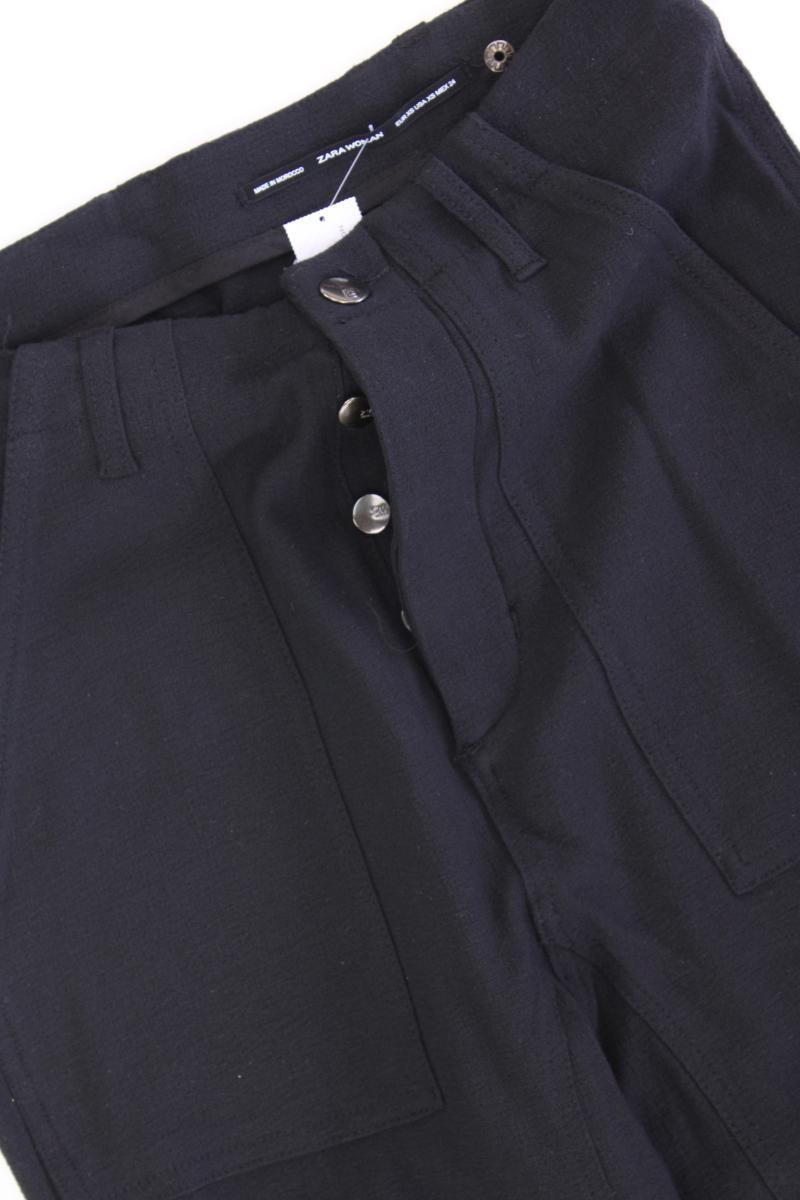 Zara Stoffhose Gr. XS schwarz aus Viskose