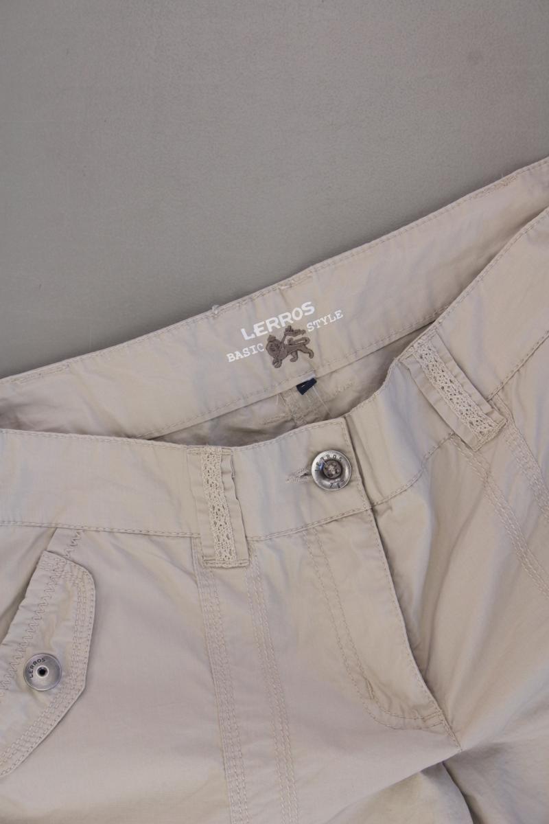 Lerros Caprihose Gr. 42 creme aus Baumwolle