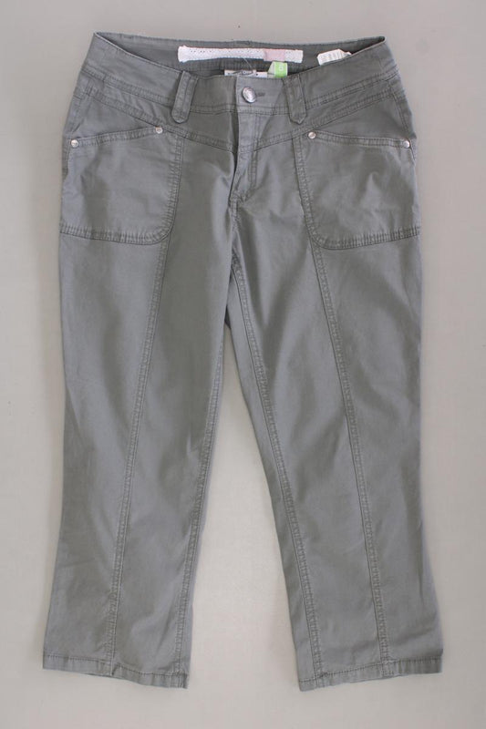 Street One Caprihose Gr. 36 Modell Greta olivgrün aus Baumwolle