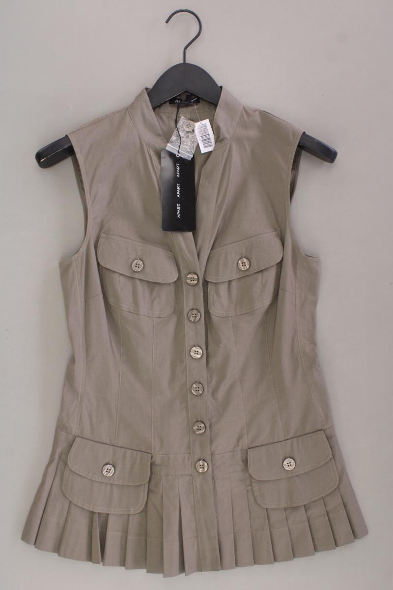 Apart Ärmellose Bluse Gr. 38 neu mit Etikett braun aus Baumwolle