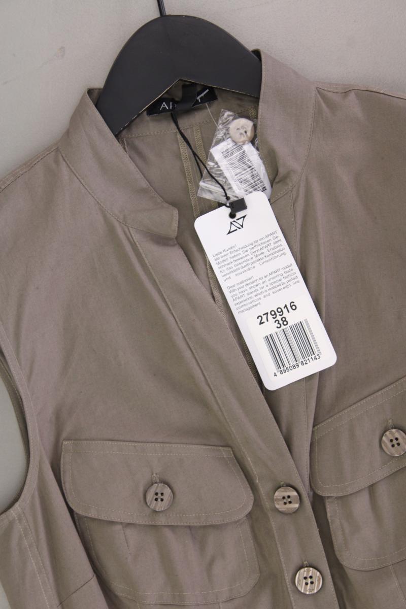Apart Ärmellose Bluse Gr. 38 neu mit Etikett braun aus Baumwolle