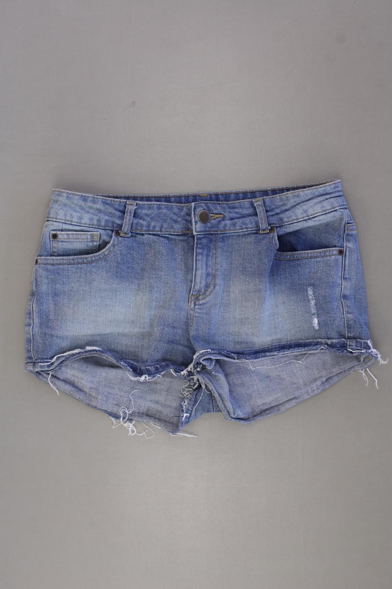 Bench Hotpants Gr. 38 blau aus Baumwolle