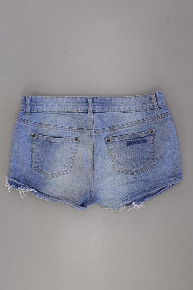 Bench Hotpants Gr. 38 blau aus Baumwolle