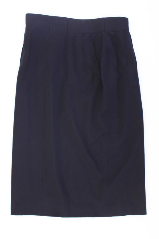 Escada Margaretha Ley Wollrock Gr. 40 Vintage blau aus Schurwolle