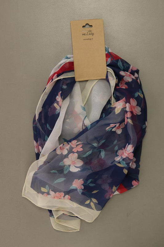 MeLady Tuch mit Blumenmuster neu mit Etikett blau