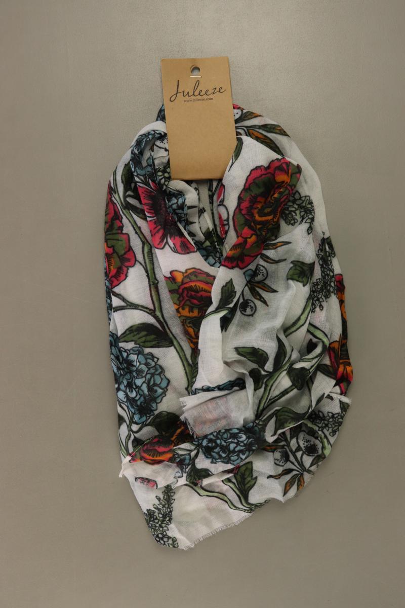 Juleeze Tuch mit Blumenmuster neu mit Etikett weiß