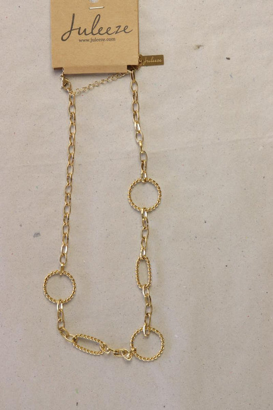 Juleeze Halskette neu mit Etikett gold
