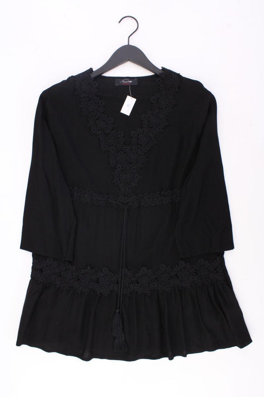Aniston Comfort Tunika Gr. 36 schwarz aus Viskose