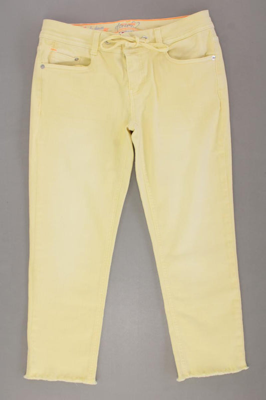 Street One 7/8 Jeans Gr. W28/L26 neuwertig gelb aus Baumwolle
