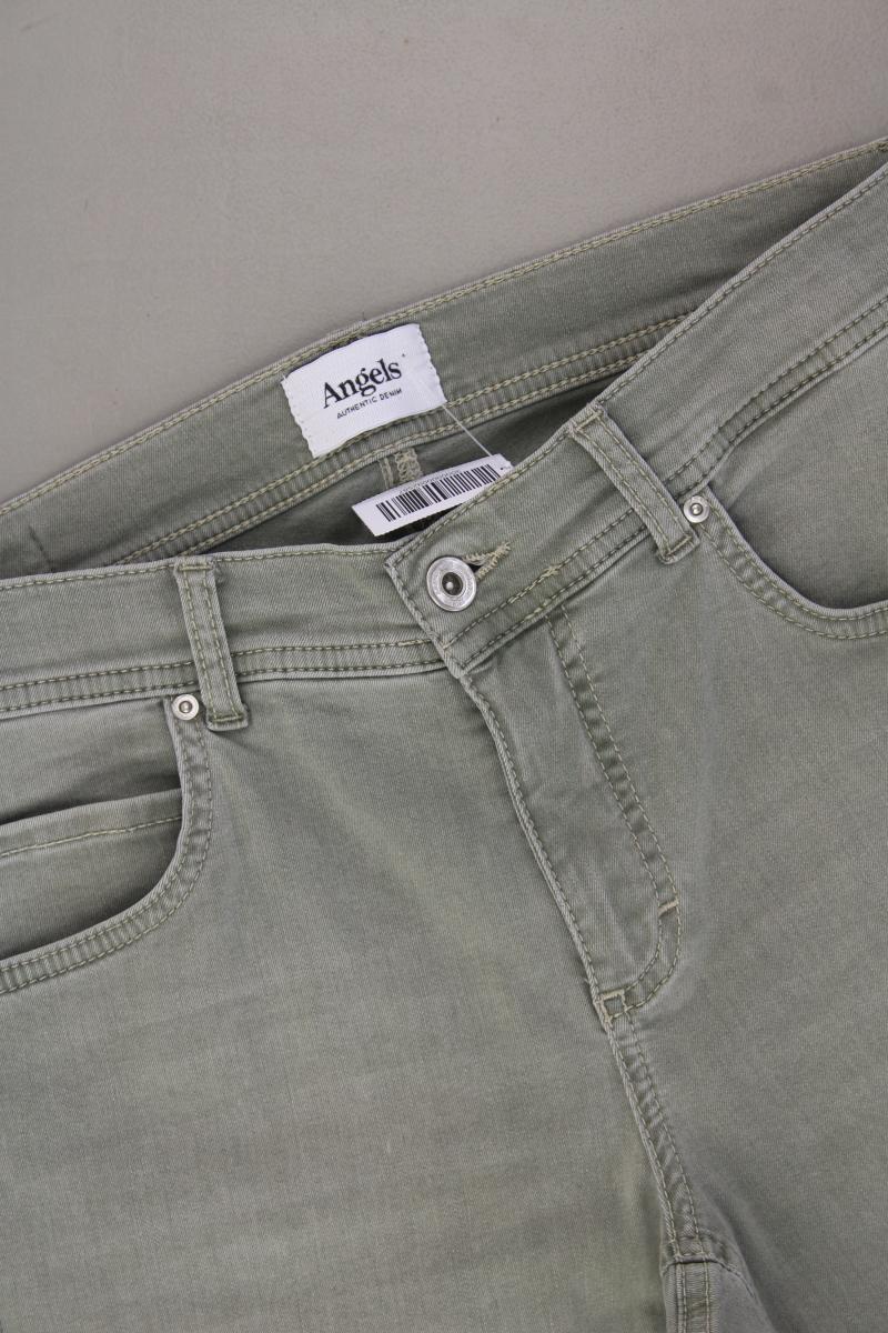 Angels Skinny Jeans Gr. 38 olivgrün aus Baumwolle