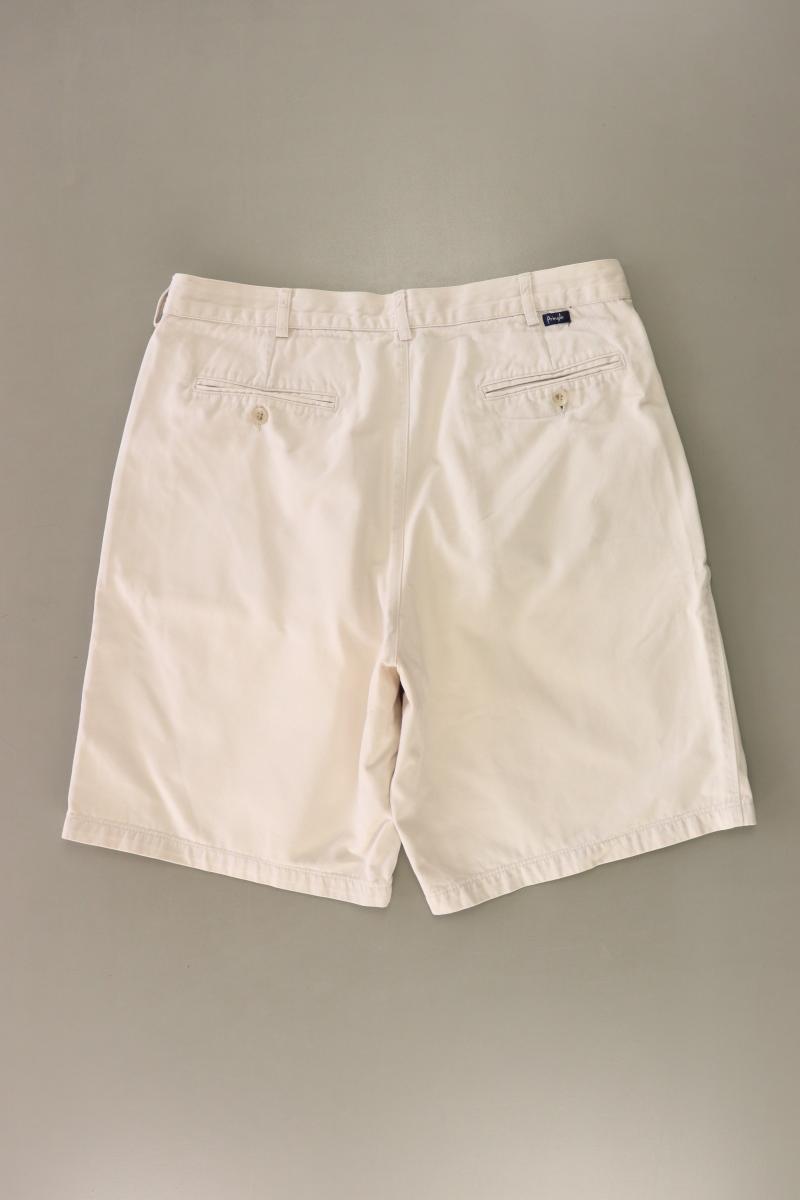 Pringle of Scotland Shorts für Herren Gr. 52 creme aus Baumwolle