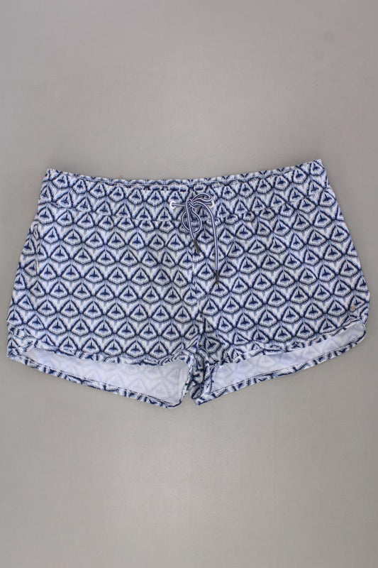 Maui-Wowie Shorts Gr. L geometrisches Muster neuwertig blau aus Polyester