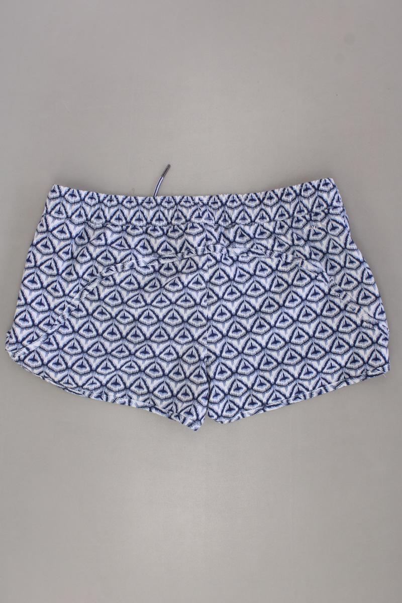 Maui-Wowie Shorts Gr. L geometrisches Muster neuwertig blau aus Polyester