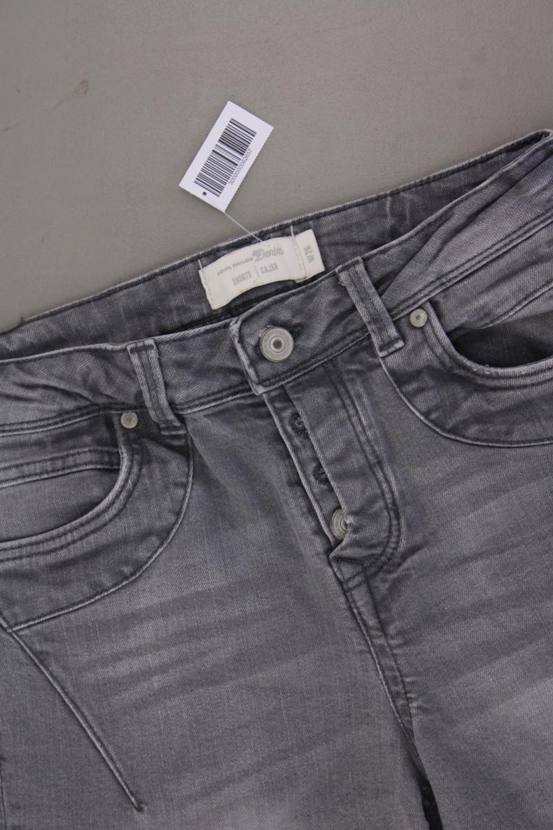 Tom Tailor (Denim) Jeansshorts Gr. W26 grau aus Baumwolle