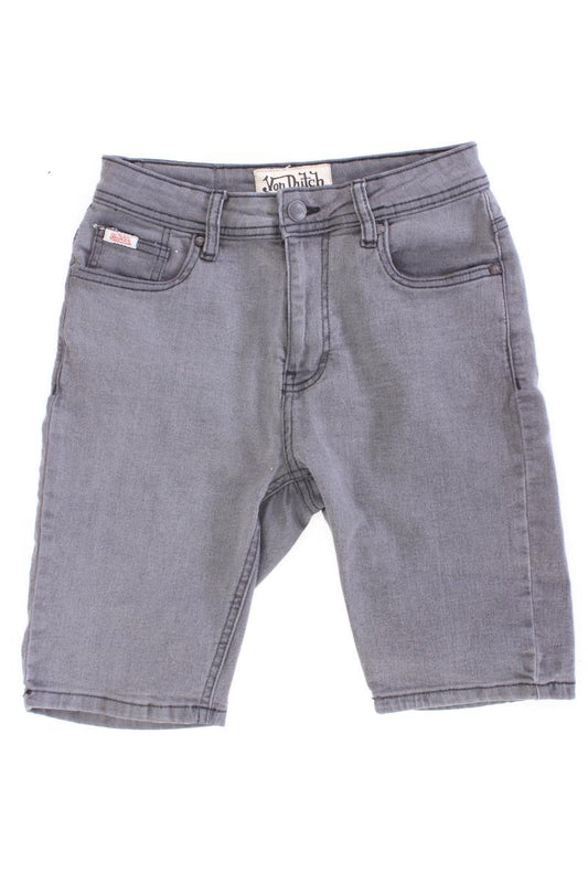 Von Dutch Jeansshorts für Herren Gr. W30 grau