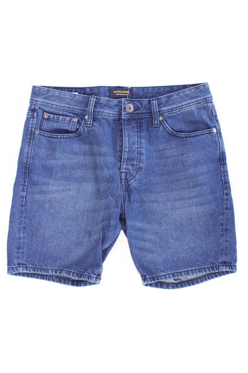 Jack & Jones Jeansshorts für Herren Gr. S blau aus Baumwolle