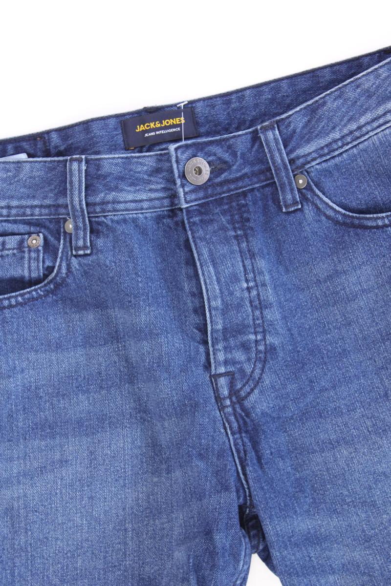 Jack & Jones Jeansshorts für Herren Gr. S blau aus Baumwolle