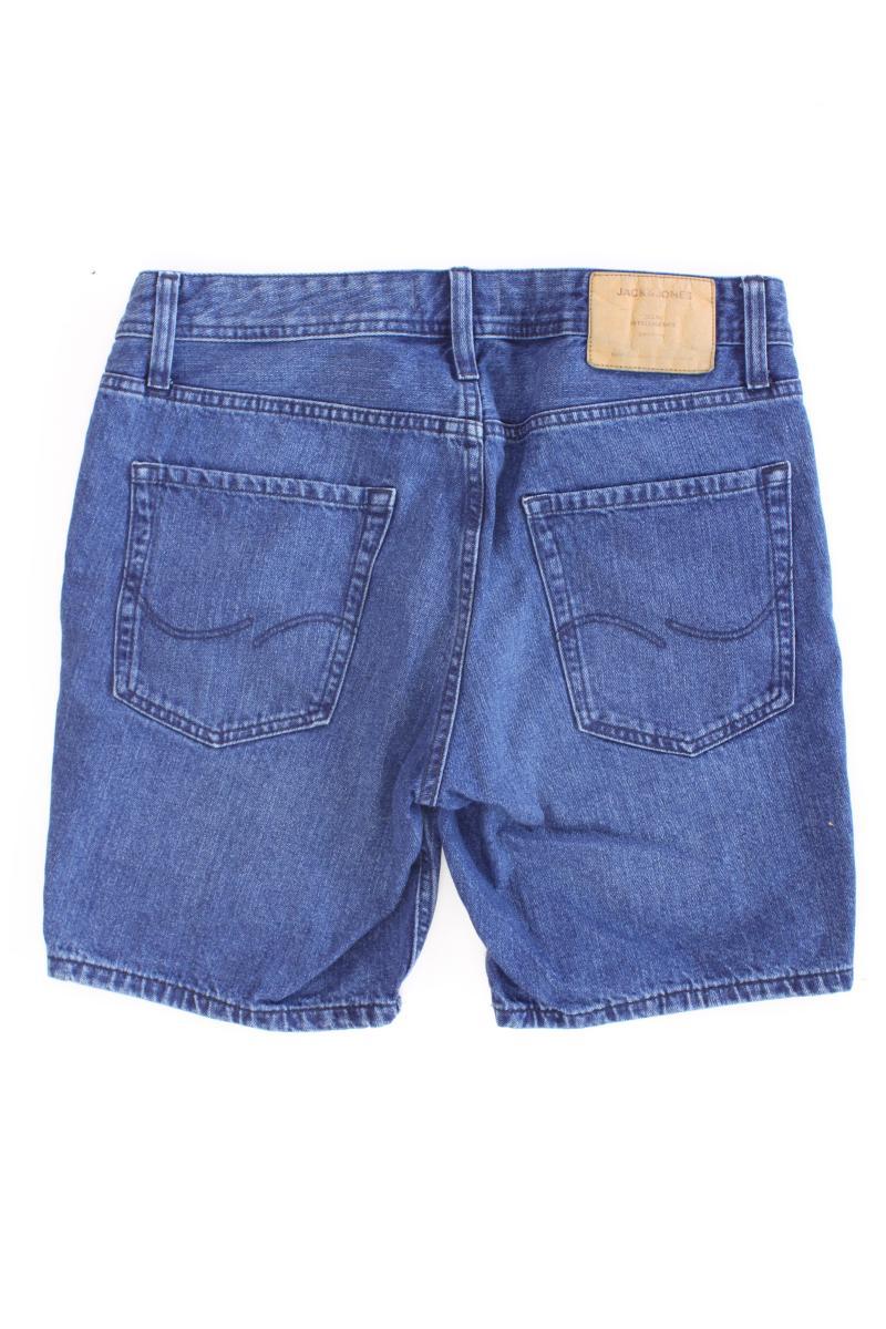 Jack & Jones Jeansshorts für Herren Gr. S blau aus Baumwolle