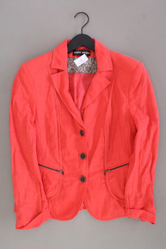 Gerry Weber Regular Blazer Gr. 42 orange aus Polyester