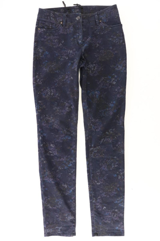 Madeleine Five-Pocket-Hose Gr. 36 blau aus Baumwolle