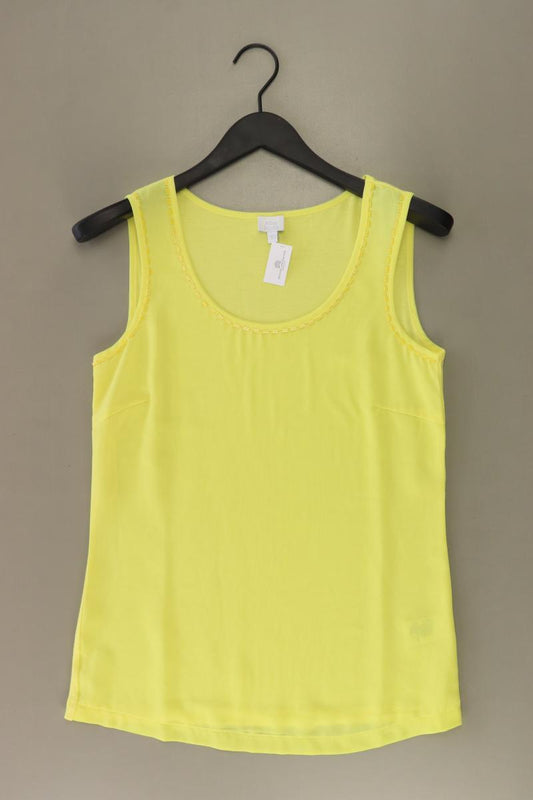 Alba Moda Ärmellose Bluse Gr. 36 neuwertig gelb aus Viskose