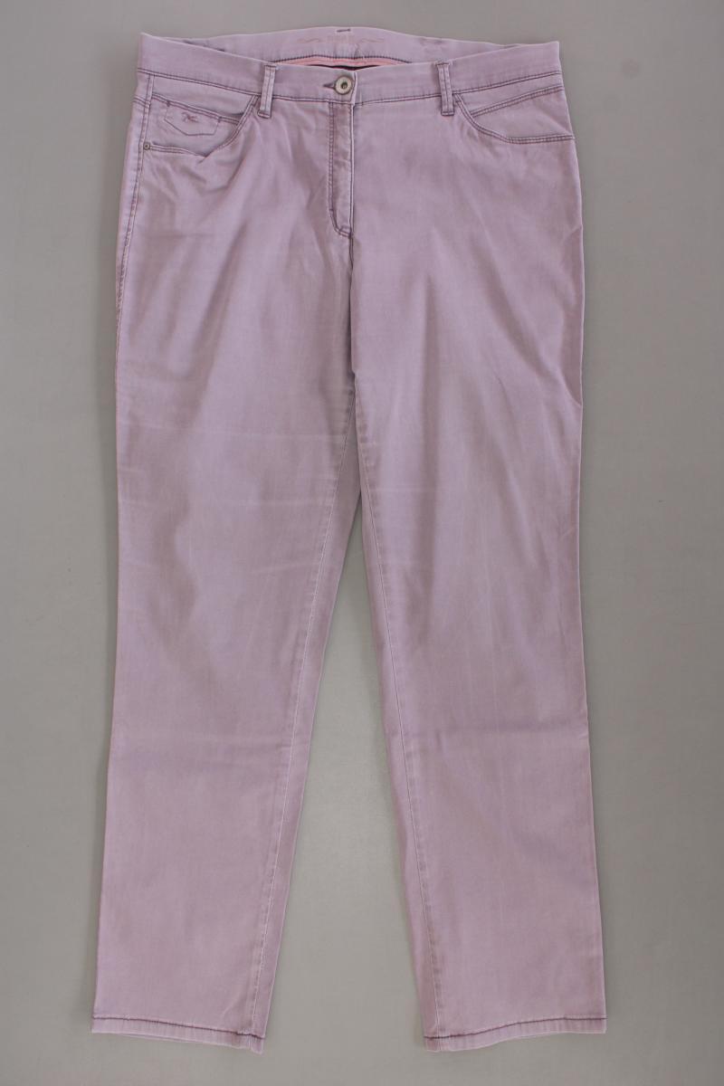 Brax Skinny Jeans Gr. 42 lila aus Lyocell